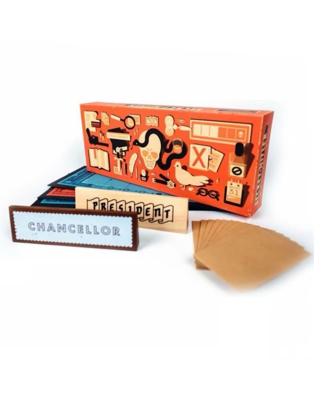 Secret Hitler Strategy Board Game Complete Pre-Owned Excellent Condition